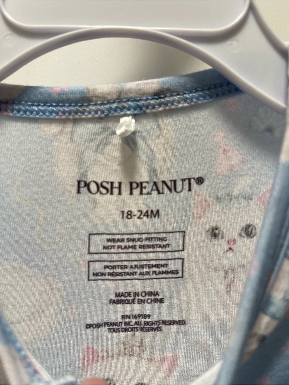 Posh Peanut zipper easy
